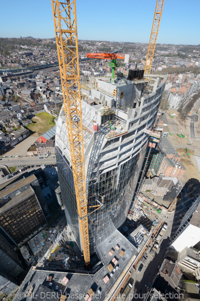 tour des finances à Liège